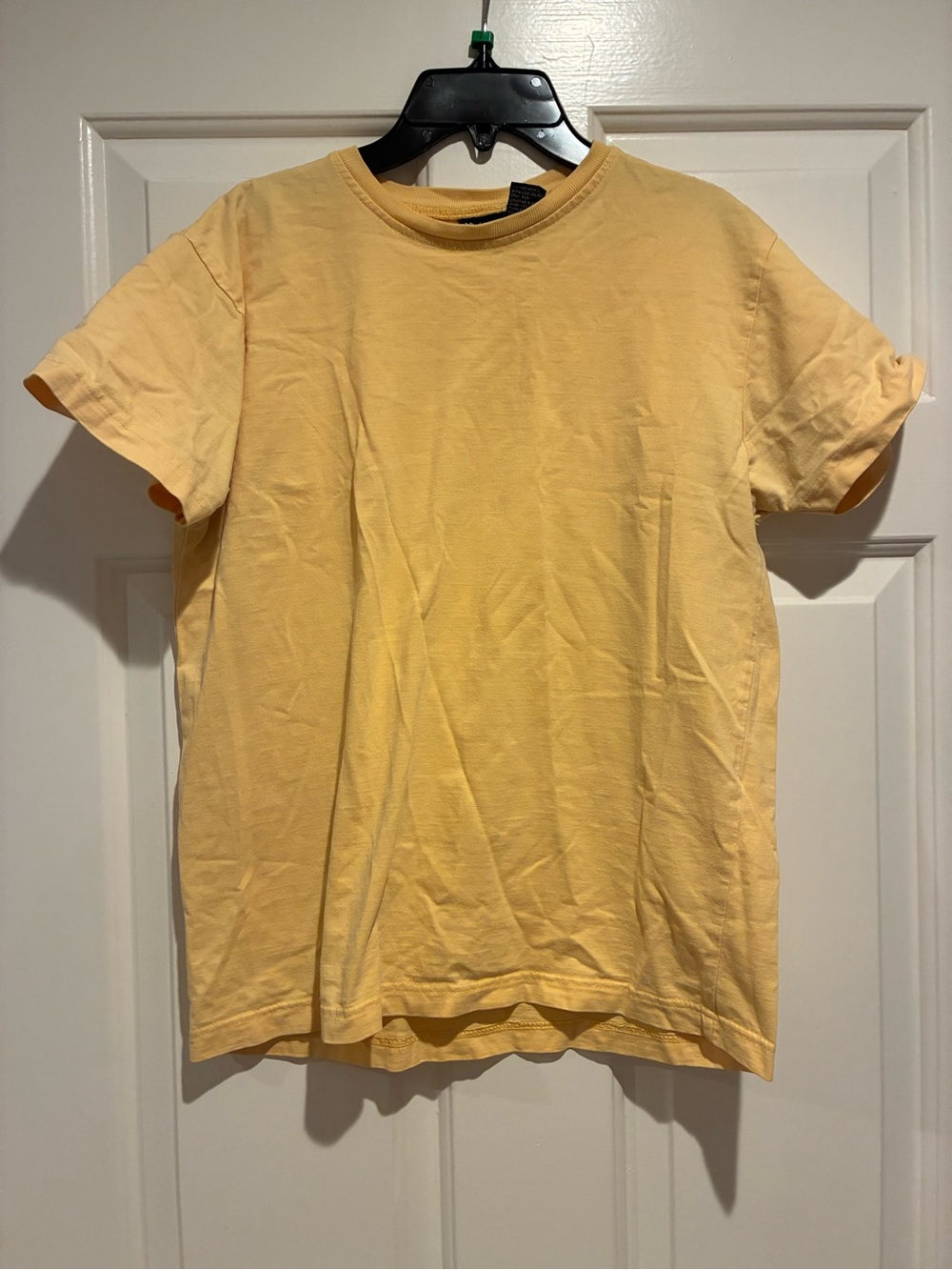 Crew Neck T-Shirt - Yellow
